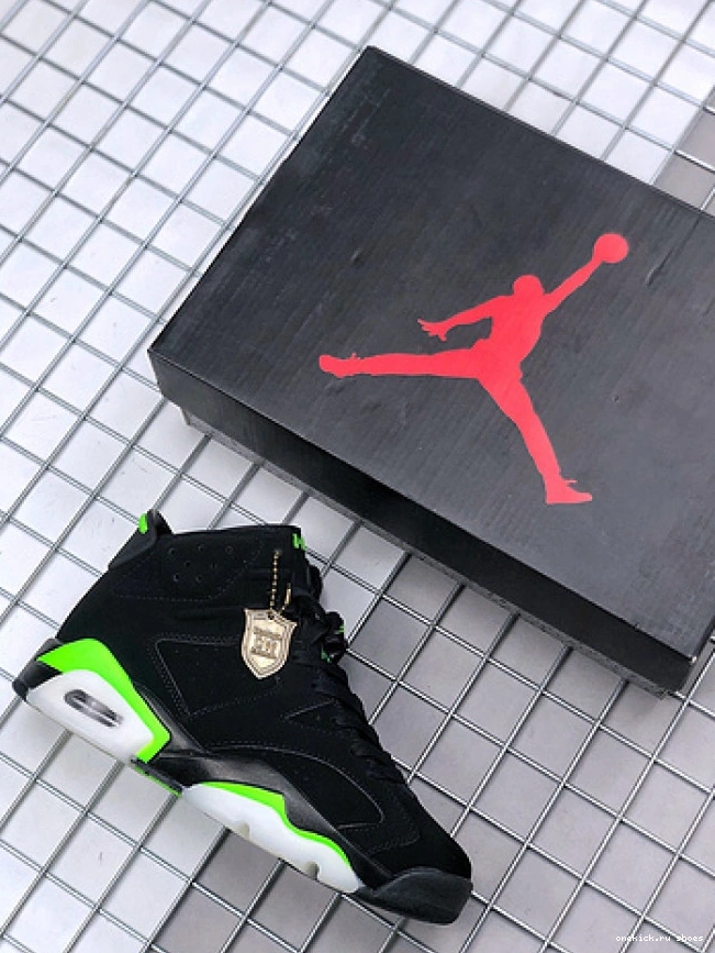 Cheap Air Jordan 'Electric 003 Green' Retro 6 CT8529 0716
